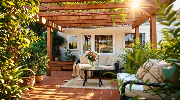 10 astuces pour aménager une terrasse mobil home agréable