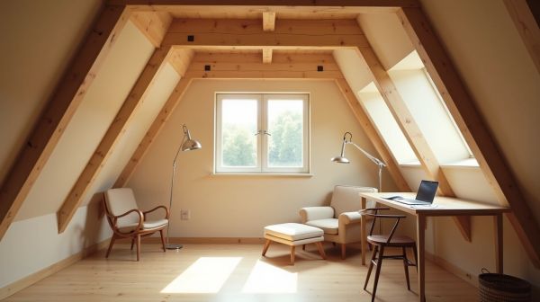 Aménagement des combles au Mans pour optimiser votre espace