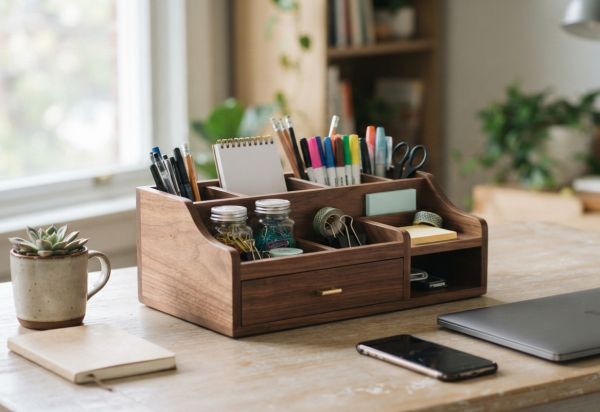 Boite de rangement de bureau : optimisez votre espace de travail