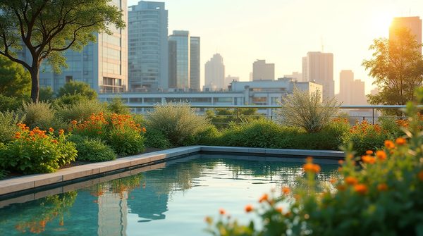 Créer une oasis urbaine : le cool roof pour une toiture rafraîchie et durable