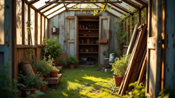 Le déstockage de serres de jardin pour cultiver moins cher