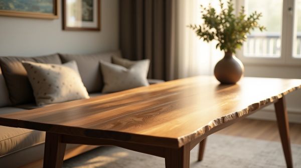 Profitez d'une table salle à manger en bois au design moderne